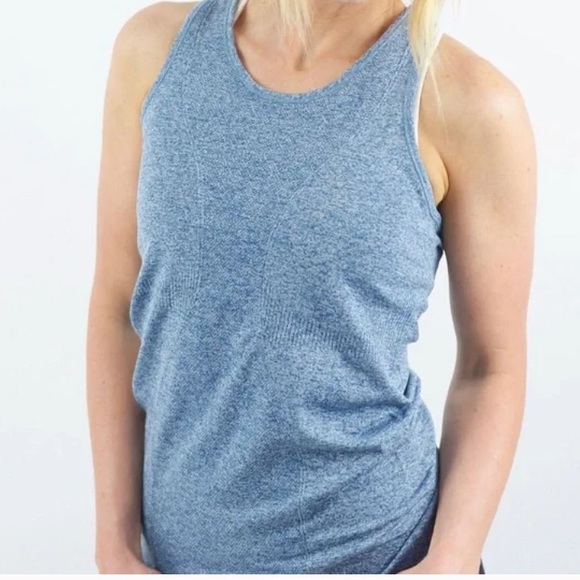 Zyia Active Racerback Cooper Yoga Running Blue Size Small - Picture 3 of 7